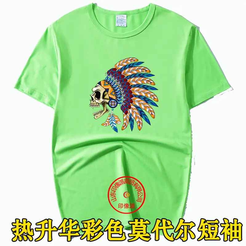 Children's Heat Transfer T-Shirt with Lion Design - Image 2