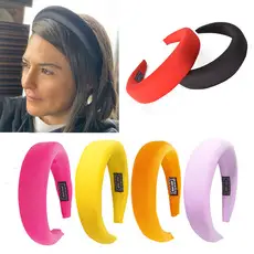 Black Knotted Velvet Hairband for Women — feature 2