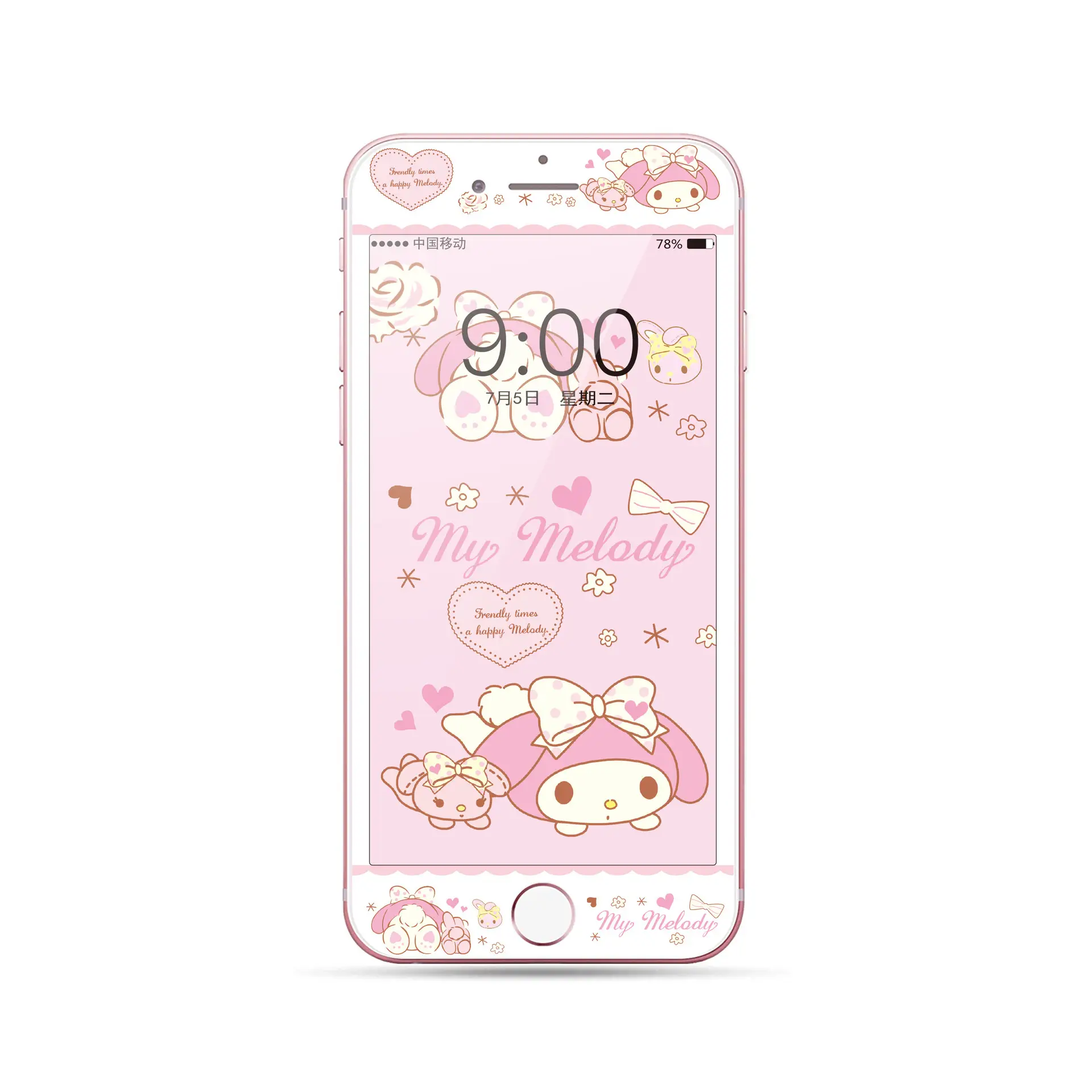 Cute Cartoon 8 Light Oil Embossed 5s Apple 7Plus All-inclusive Phone Case for iPhone6 Fashion Soft Case 4 Generation - Image 19