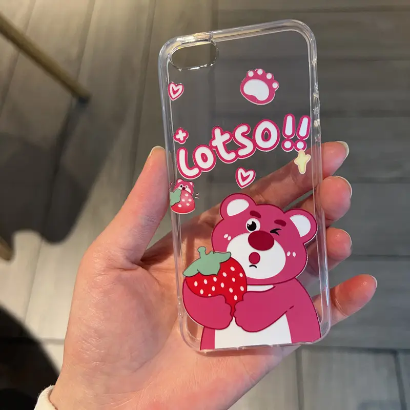 Cute Cartoon 8 Light Oil Embossed 5s Apple 7Plus All-inclusive Phone Case for iPhone6 Fashion Soft Case 4 Generation - Image 12