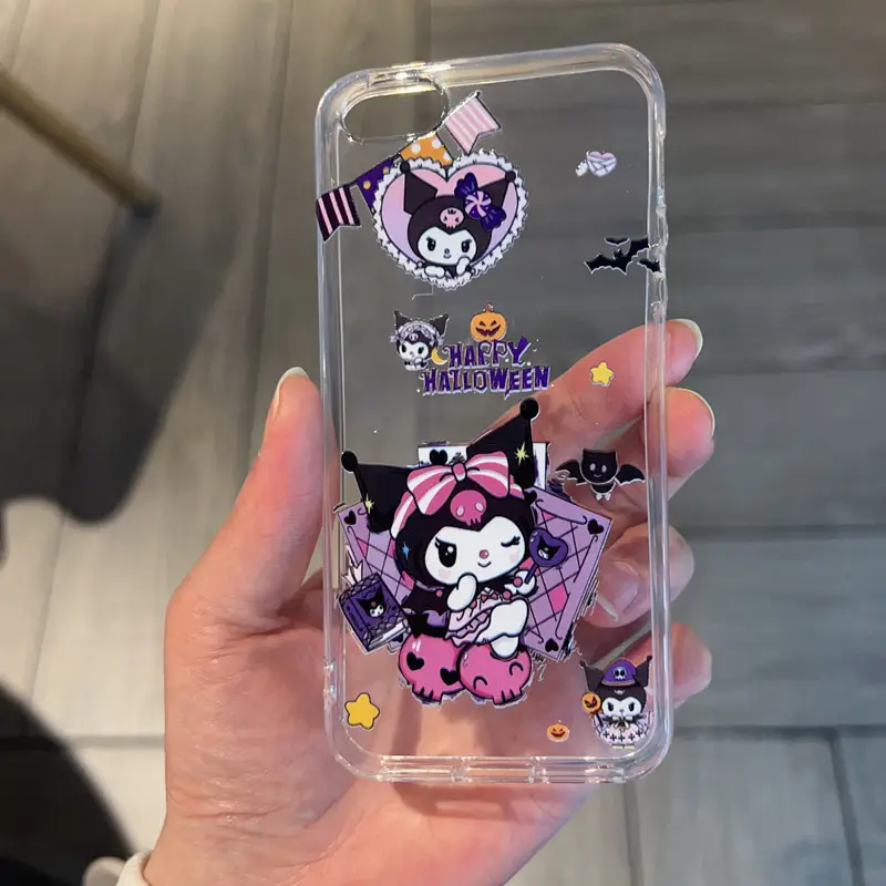 Cute Cartoon 8 Light Oil Embossed 5s Apple 7Plus All-inclusive Phone Case for iPhone6 Fashion Soft Case 4 Generation - Image 4