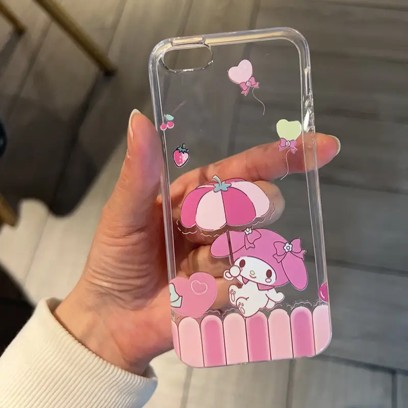 Cute Cartoon 8 Light Oil Embossed 5s Apple 7Plus All-inclusive Phone Case for iPhone6 Fashion Soft Case 4 Generation - Image 8