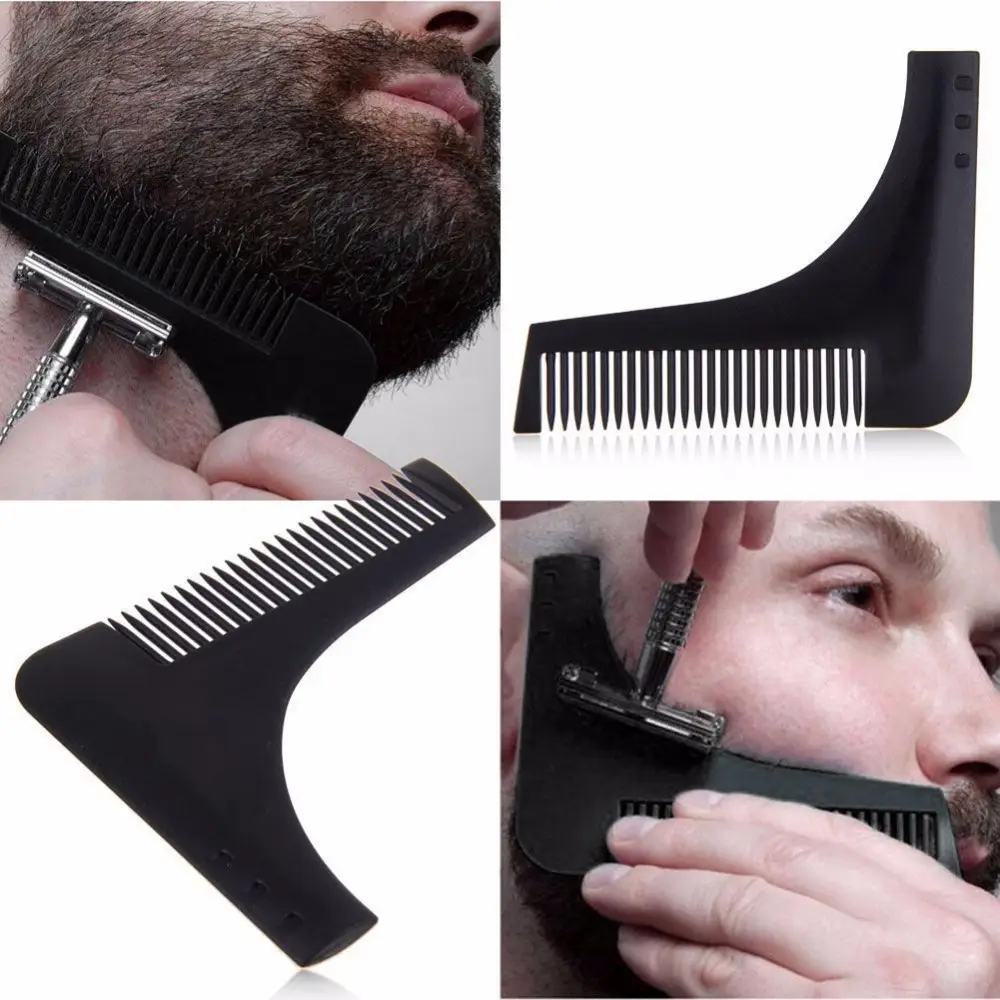 Cross-border Beard Modeling Right Angle Comb Tool - Image 5