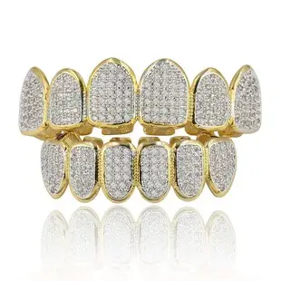 Micro Zircon Straight Round Earrings Gold Plated 6mm — feature 1