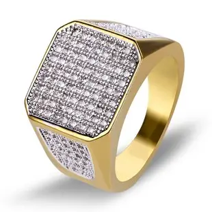 Micro Zircon Straight Round Earrings Gold Plated 6mm — feature 11