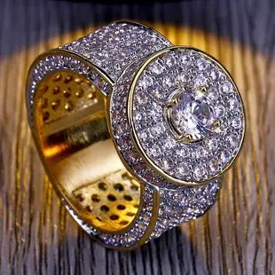 Micro Zircon Straight Round Earrings Gold Plated 6mm — feature 2