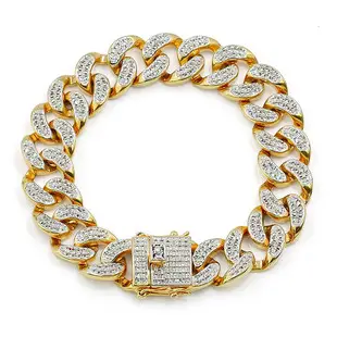 Micro Zircon Straight Round Earrings Gold Plated 6mm — feature 4
