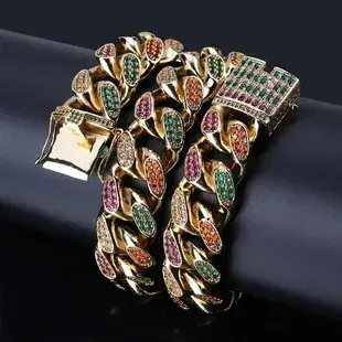 4mm Square Zircon Gold Plated Earrings — feature 15