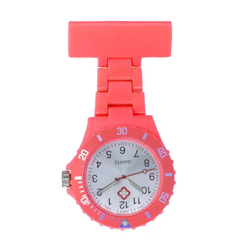 Purple Plastic Nurse Watch with Luminous Pointer - Image 2