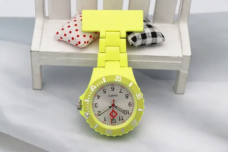 Purple Plastic Nurse Watch with Luminous Pointer — feature 14