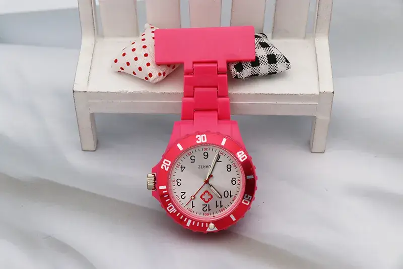 Purple Plastic Nurse Watch with Luminous Pointer — feature 6