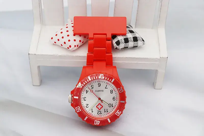 Purple Plastic Nurse Watch with Luminous Pointer — feature 7