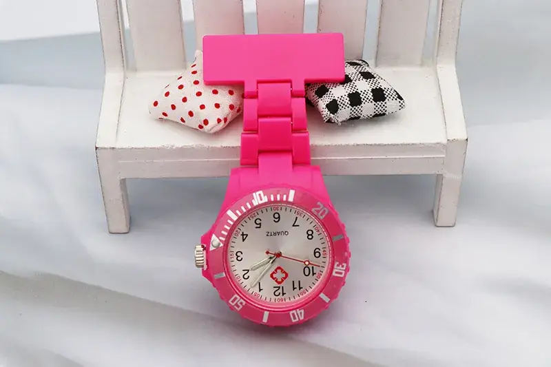 Purple Plastic Nurse Watch with Luminous Pointer — feature 8