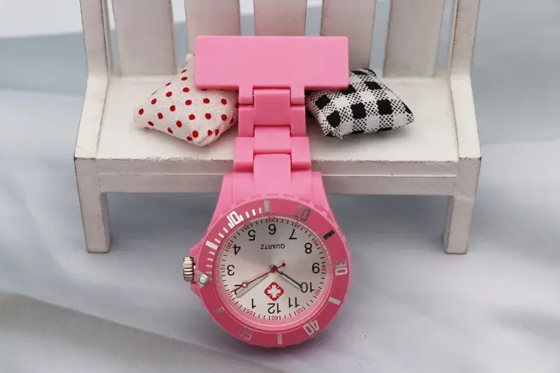 Purple Plastic Nurse Watch with Luminous Pointer — feature 9