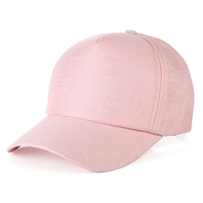 Pink Women's Korean Ring Cap Camerama with Safety Pins - Image 5