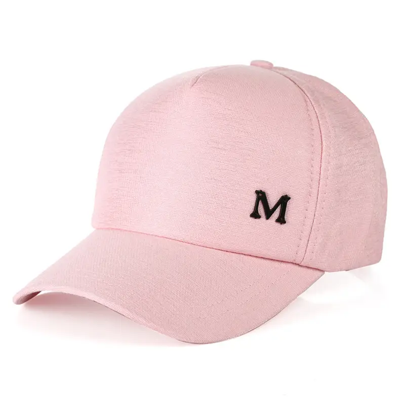 Pink Women's Korean Ring Cap Camerama with Safety Pins - Image 8