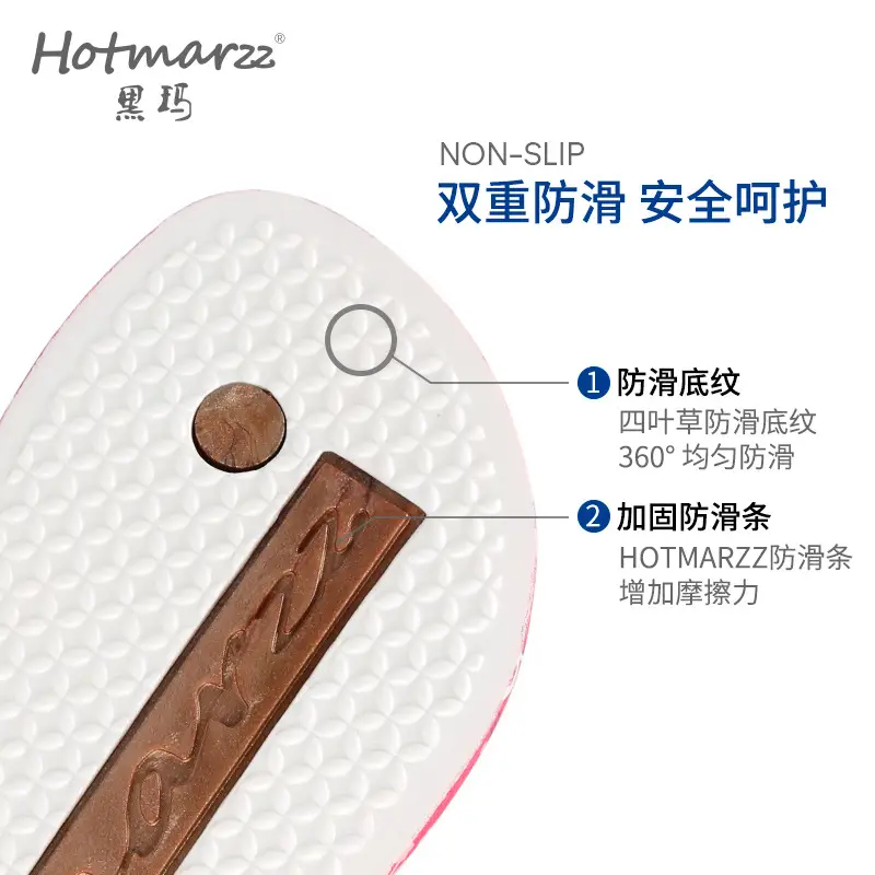 Hotmarzz Heima Flip-Flops Women's Flat Heel Non-Slip Clip Out Personality Women's Slippers Seaside Sandals - Image 6