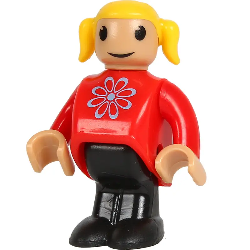 Plastic Construction Worker Toy Character 17