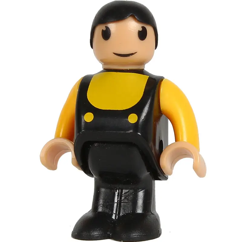 Plastic Construction Worker Toy Character 17