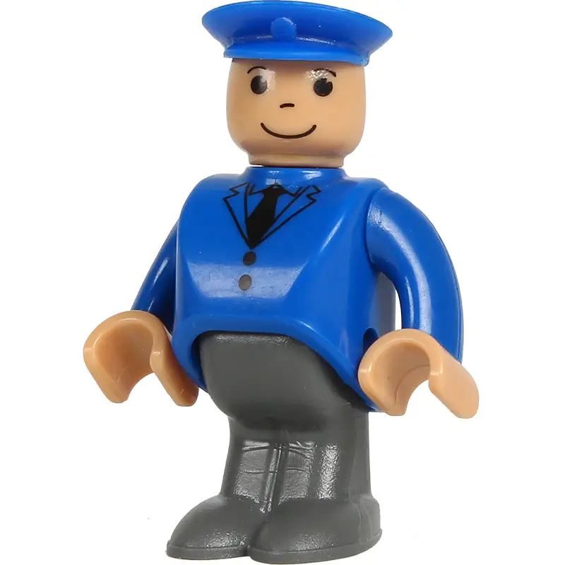 Plastic Construction Worker Toy Character 17