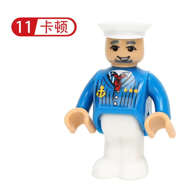 Plastic Construction Worker Toy Character 17