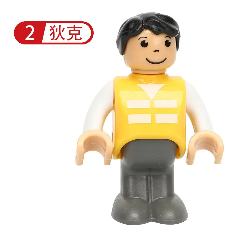 Plastic Construction Worker Toy Character 17