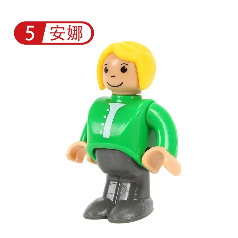 Plastic Construction Worker Toy Character 17