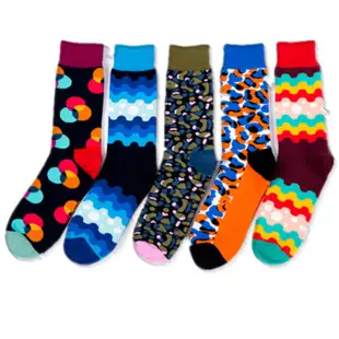 Spot autumn and winter new cross-border fashion color men's socks animal series Casual couples socks wholesale without card head — feature 11