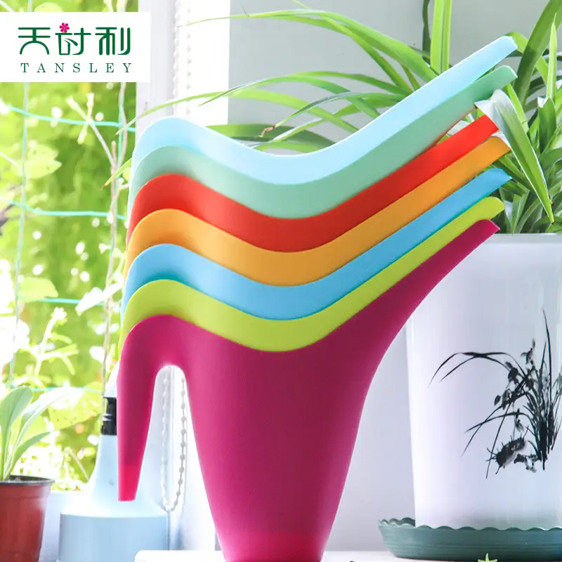 1L/1.8L gardening tools watering pot children gardening watering pot candy color watering pot