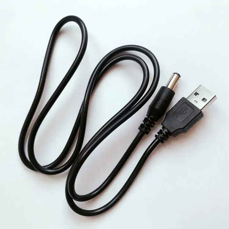 USB to DC5.5 Power Cord with LED Fan Router Electric Screw Pistol Drill - Image 4