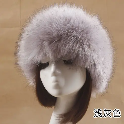 Pink Faux Fur Ring Headwear for Women - Image 30