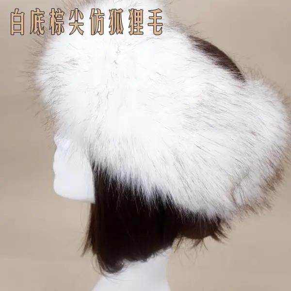 Pink Faux Fur Ring Headwear for Women - Image 12