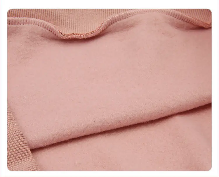 2022 Women's Pink & Grey Hooded Hoodie Large — feature 18