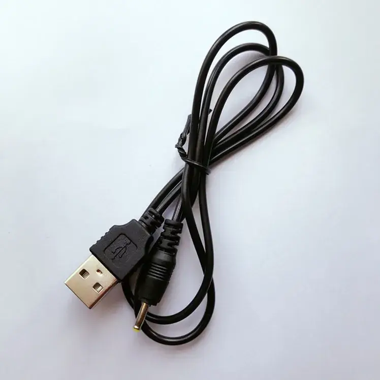 USB to DC2.5 Power Cord 0.7cm Black - Image 2