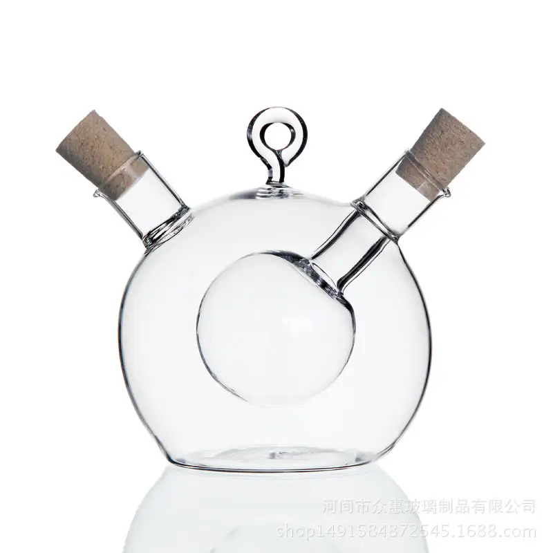 Sealed Glass Oil & Vinegar Bottle for Kitchen Use - Image 4