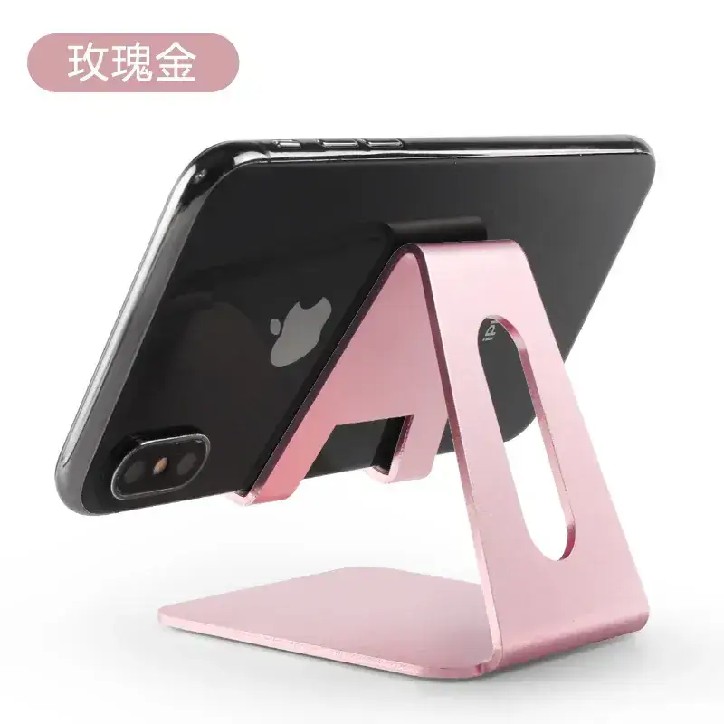 Adjustable Phone Stand for Desktop Metal Multi Color - Image 2
