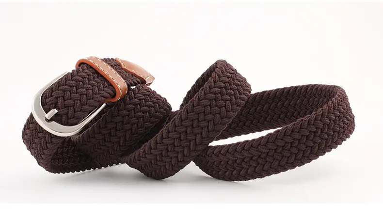 Unisex Braided Canvas Belt for Men Women — feature 33
