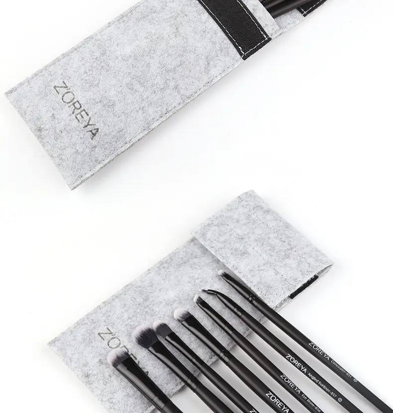 Zoelya 7 Black Eye Makeup Brush Set Beauty Tools — feature 8