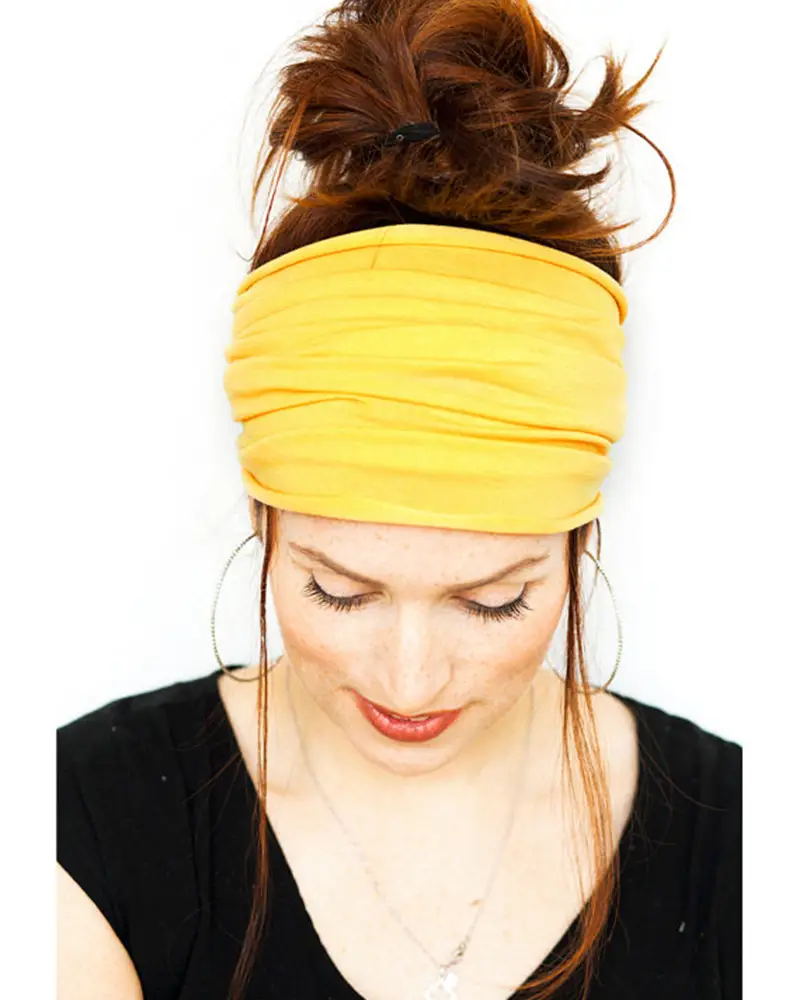2024 Green Yoga Hair Band Dual Use European American - Image 16