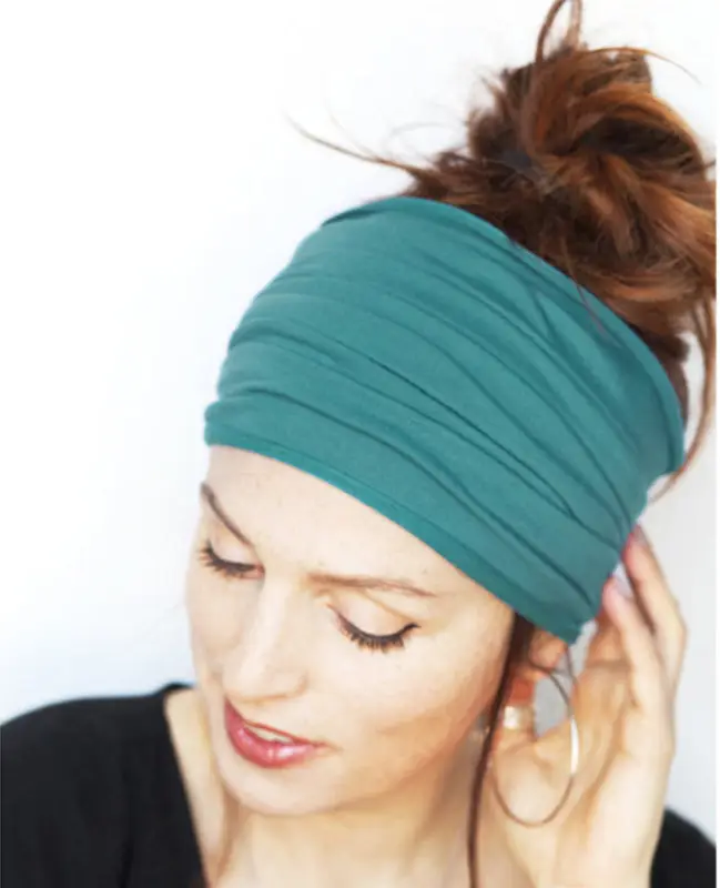 2024 Green Yoga Hair Band Dual Use European American - Image 20