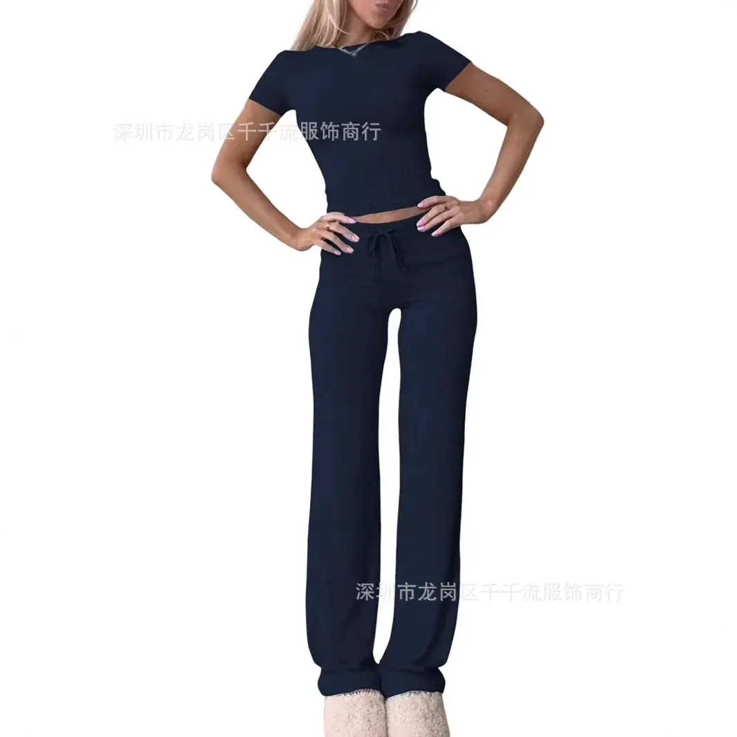 Brown Casual Shorts Set for Women 2024 - Image 3
