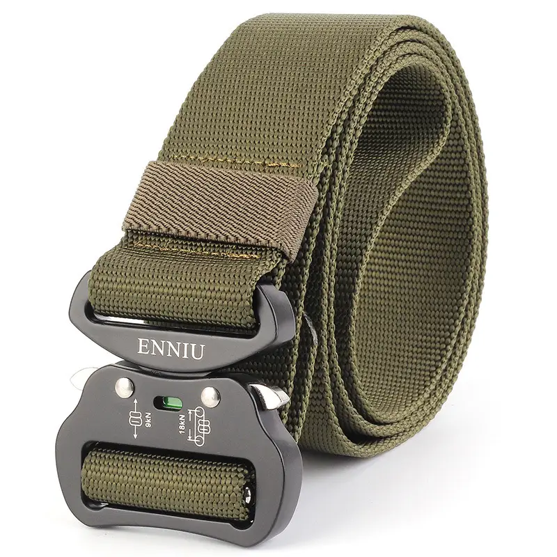 ENNIU Tactical Nylon Belt 4.3" Aluminum Buckle - Image 2