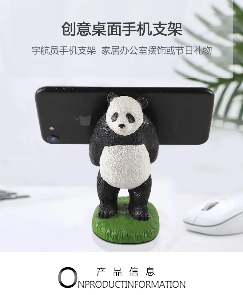 Giant Panda Phone Stand Cartoon Cute Holder — feature 2
