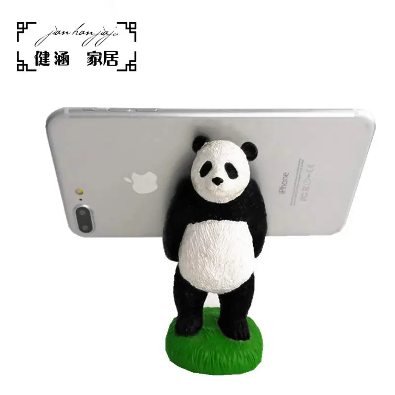 Giant Panda Phone Stand Cartoon Cute Holder - Image 2