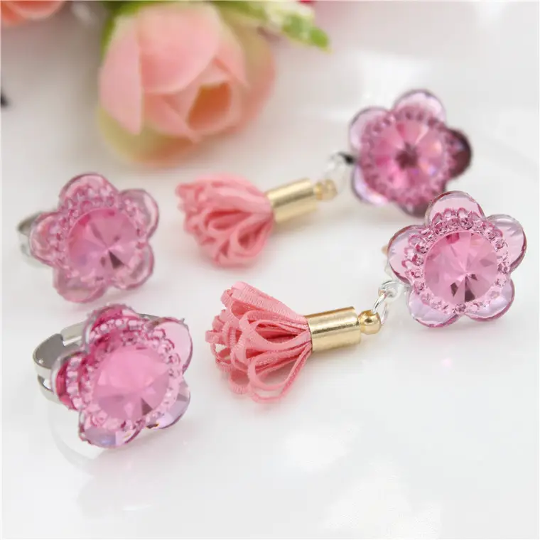 Children's Princess Pearl Earrings Gift Box Suit — feature 13
