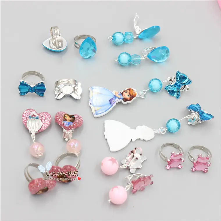 Children's Princess Pearl Earrings Gift Box Suit — feature 15