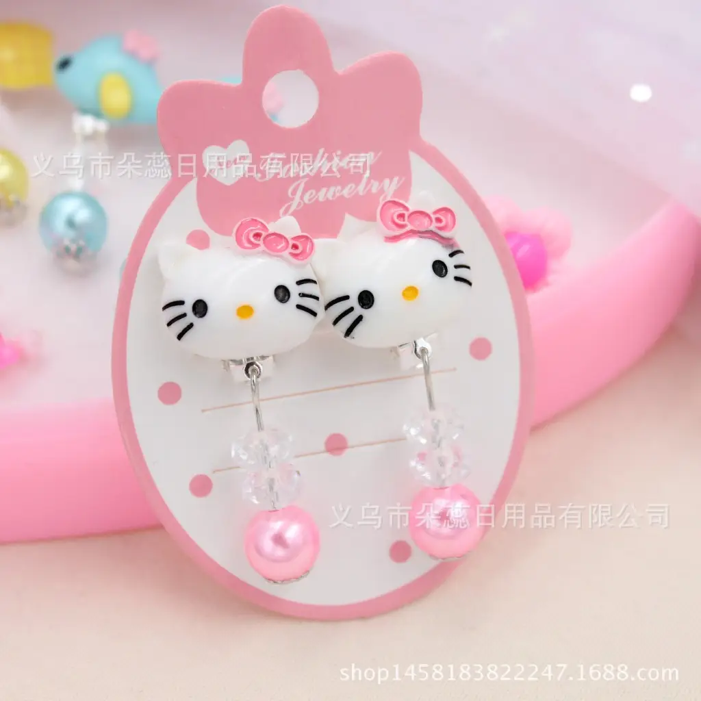 Children's Princess Pearl Earrings Gift Box Suit — feature 5