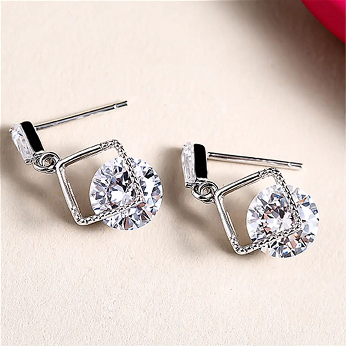 Zircon Earrings for Women Hot Sale Korean Style