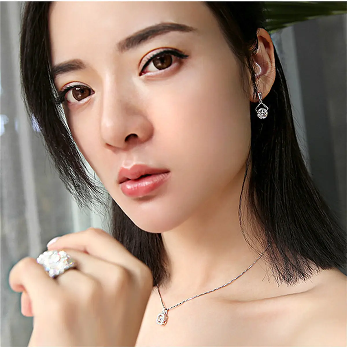 Zircon Earrings for Women Hot Sale Korean Style