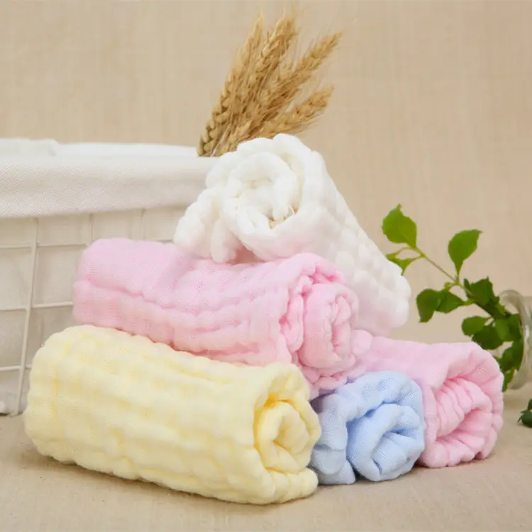 Pure Cotton Baby Gauze Towel 6-Layer Pack - Image 8